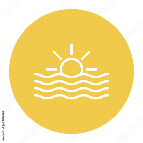 Seas icon vector image. Can be used for Natural Resources.