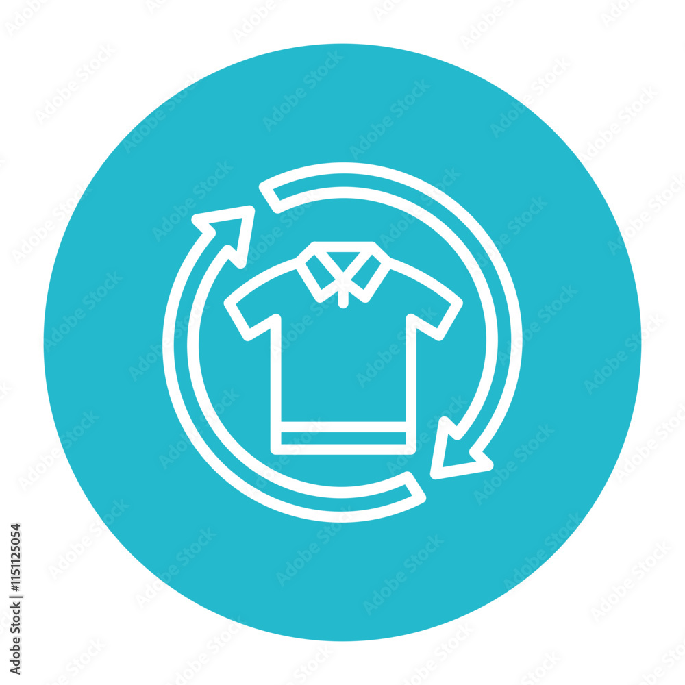 Thrifted icon vector image. Can be used for Upcycling. Thrifted icon vector image. Can be used for Upcycling.