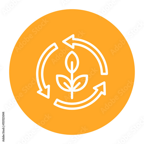 Repurpose icon vector image. Can be used for Upcycling.
