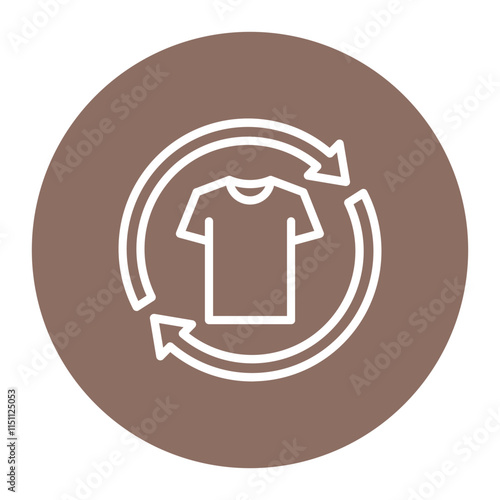 Secondhand icon vector image. Can be used for Upcycling.