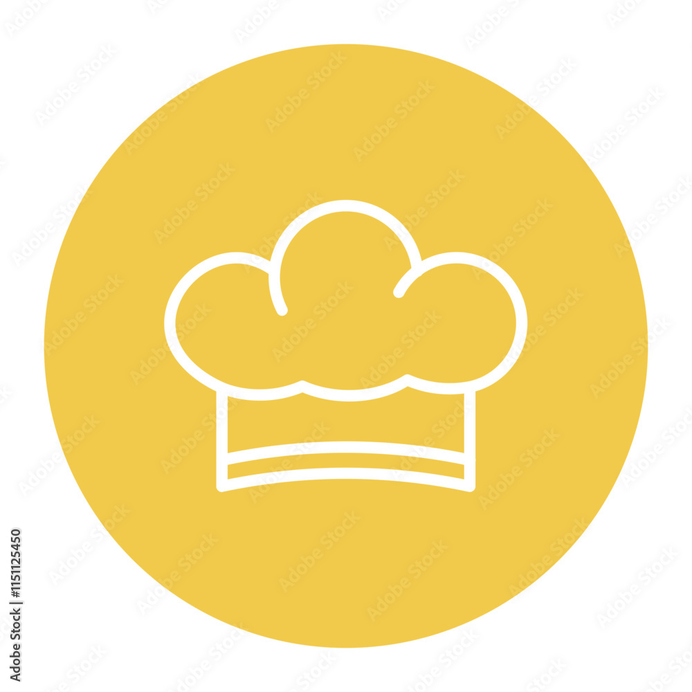 Butchers Hat icon vector image. Can be used for Butcher. Butchers Hat icon vector image. Can be used for Butcher.