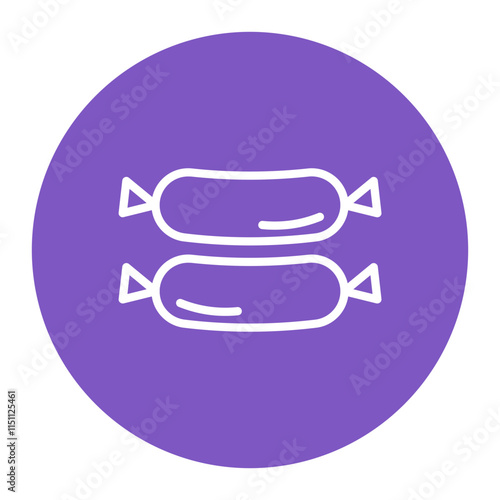 Deli Meat icon vector image. Can be used for Butcher.