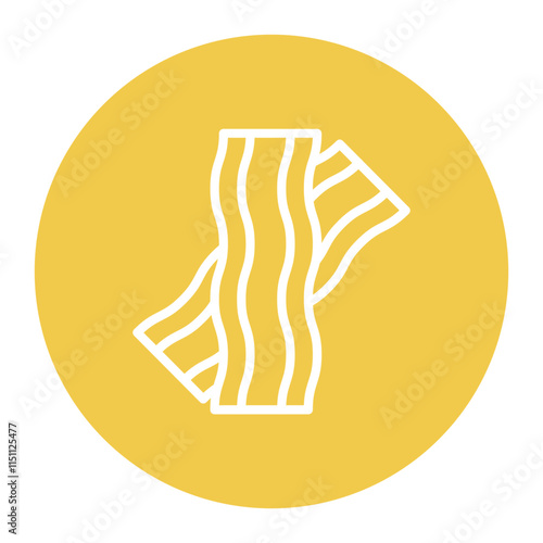 Jerky icon vector image. Can be used for Butcher.