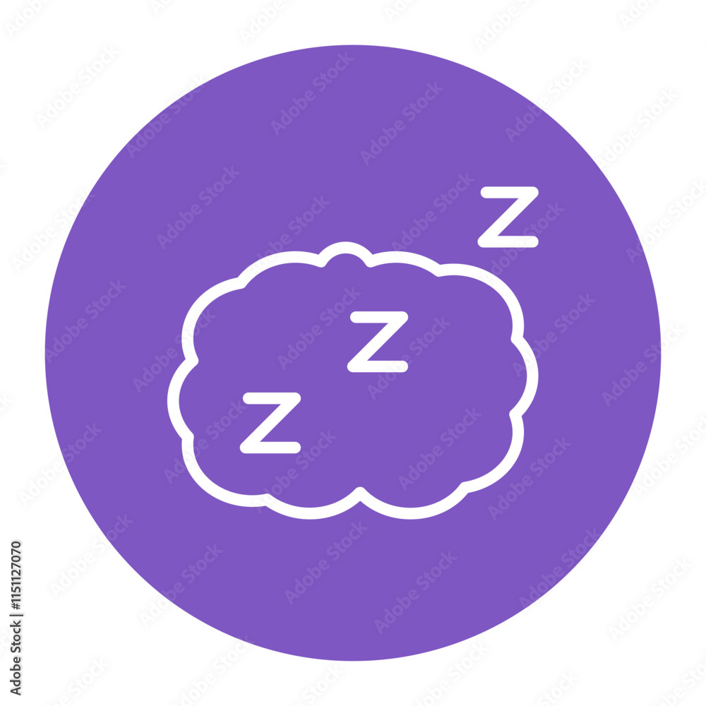 Zzz icon vector image. Can be used for Time to Sleep. Zzz icon vector image. Can be used for Time to Sleep.