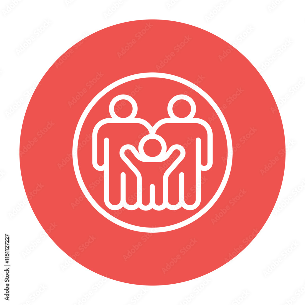 Family Values icon vector image. Can be used for Grandparents. Family Values icon vector image. Can be used for Grandparents.