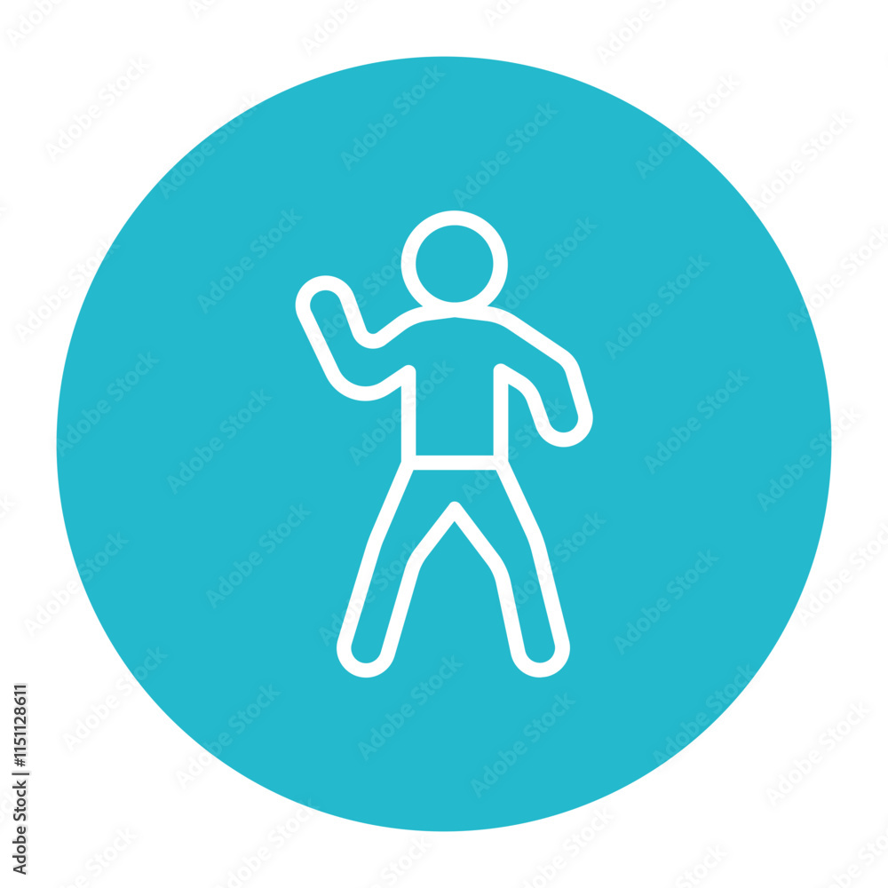 Disco Dance icon vector image. Can be used for Nightclub. Disco Dance icon vector image. Can be used for Nightclub.