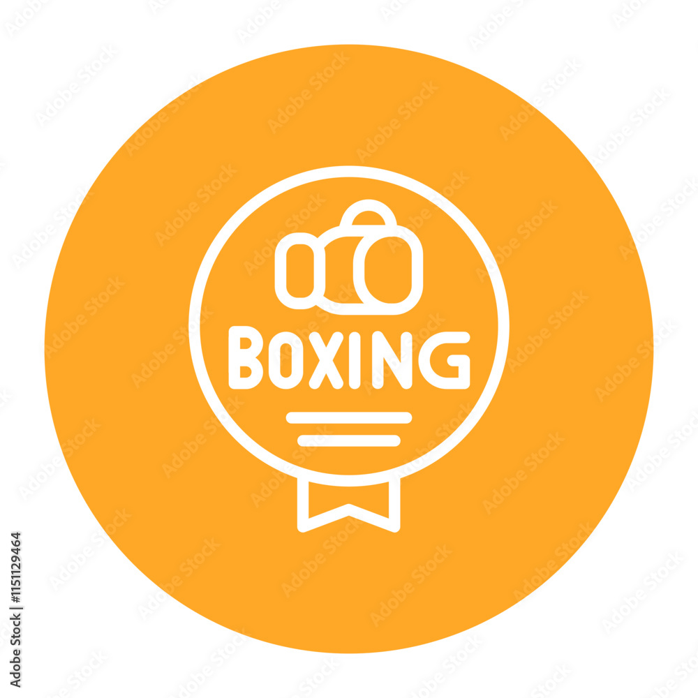 Boxing Logo icon vector image. Can be used for Boxing. Boxing Logo icon vector image. Can be used for Boxing.
