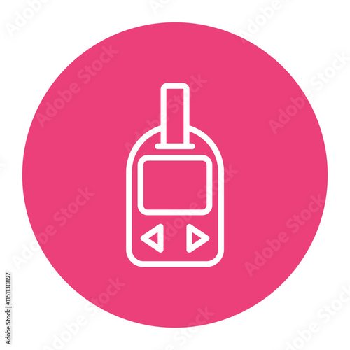 Diabetes Screening icon vector image. Can be used for World Diabetes Day.