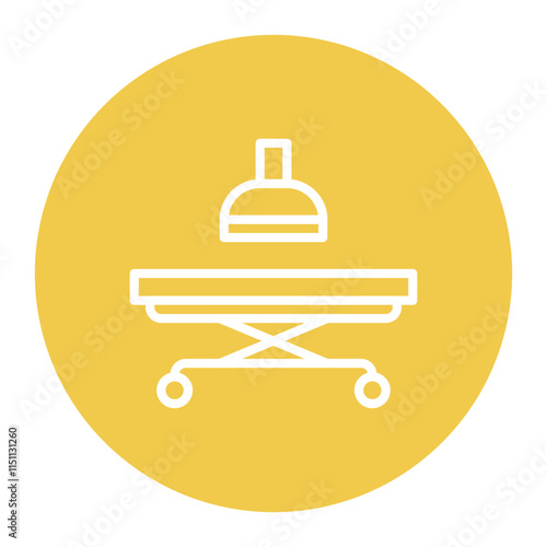 Operating Theater icon vector image. Can be used for Surgery.