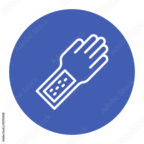 Skin Grafting icon vector image. Can be used for Surgeries.