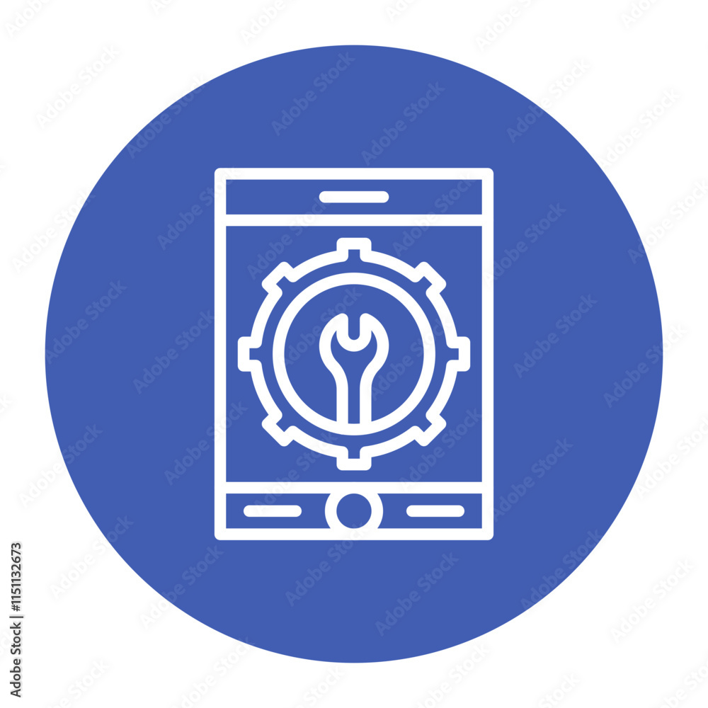 Tablet Repair icon vector image. Can be used for Devices Repair. Tablet Repair icon vector image. Can be used for Devices Repair.