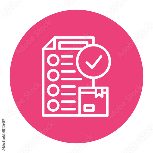 Acceptance Criteria icon vector image. Can be used for Scrum Development.
