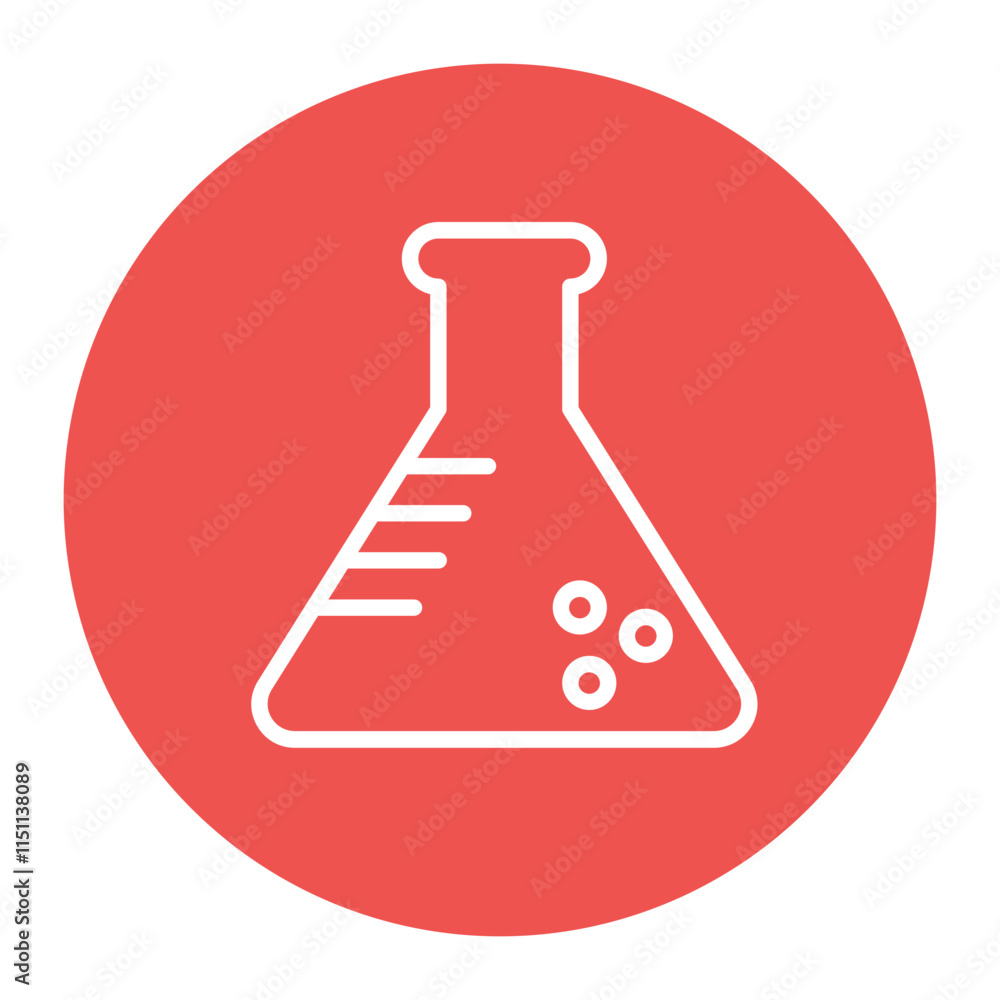 Laboratory Flask icon vector image. Can be used for Biotechnology . Laboratory Flask icon vector image. Can be used for Biotechnology .