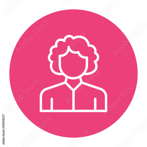 Aunt icon vector image. Can be used for Family.