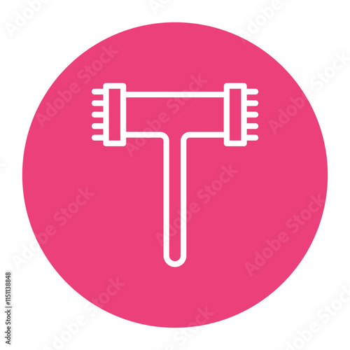 Meat Tenderizer icon vector image. Can be used for Food Processing.