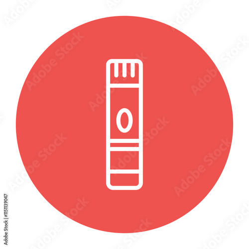Blood Glucose Test Strips icon vector image. Can be used for Diabetes.