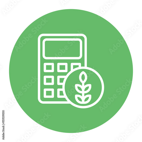 Carbohydrate Counting icon vector image. Can be used for Diabetes.