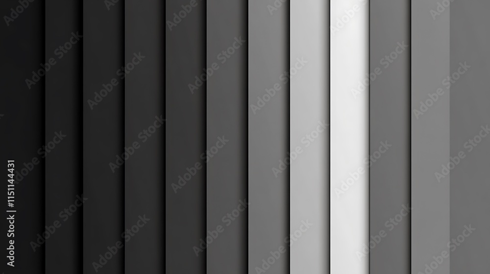 Obraz premium Dark gray vertical stripes background.