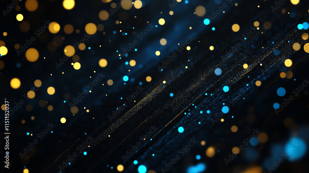 Fototapeta premium Abstract blue light rays background, abstract blue and black are light pattern with the gradient is the with floor wall metal texture 