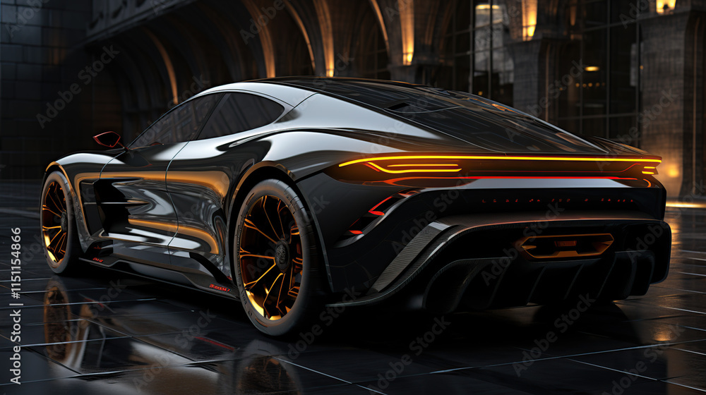 Hyper Car with ultimate design Hyper Car with ultimate design