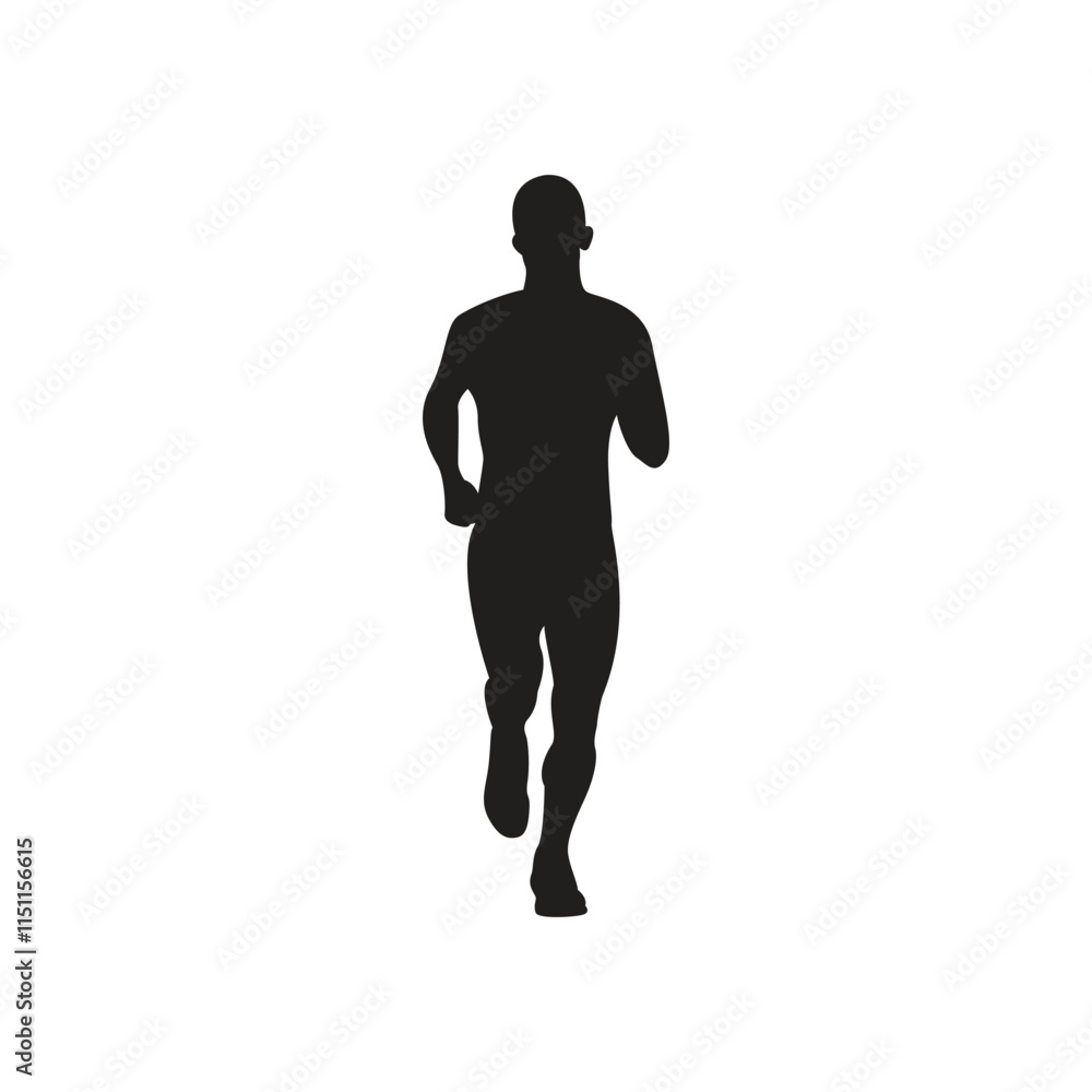 A Runner silhouette sprinter runner A Runner silhouette sprinter runner