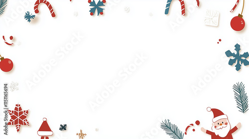 Christmas Cheer Border: A f...