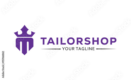 tailor shop vector icon illustration 