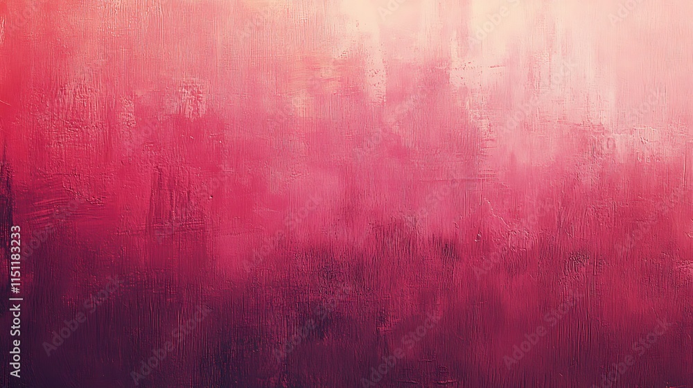 Fototapeta premium Vibrant Pink Abstract Digital Painting Texture. AI Generated