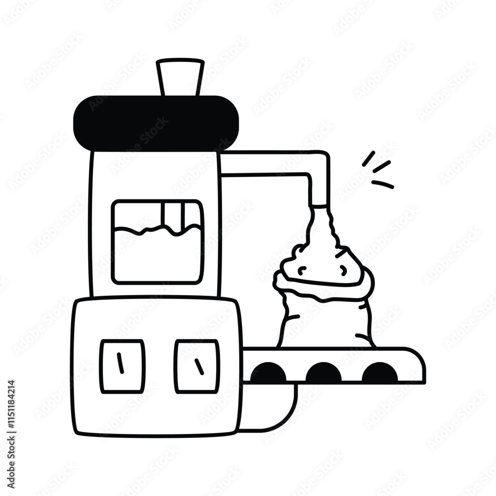 Take a look at this premium icon of flour mill in modern style Take a look at this premium icon of flour mill in modern style