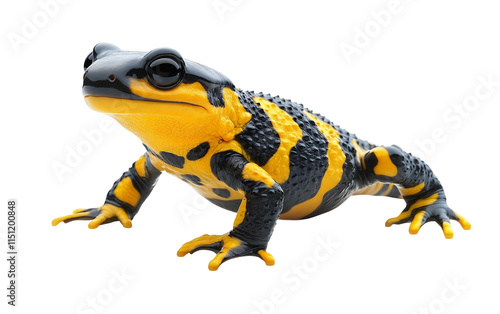 Beneath the Salamander's Skin isolated on transparent Background photo