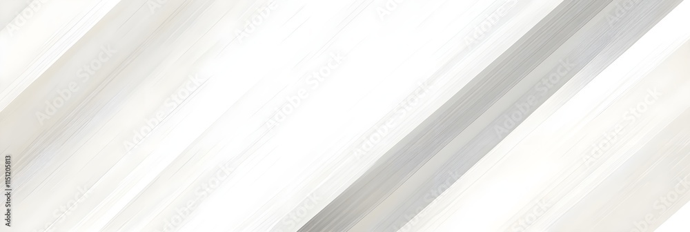 Obraz premium A minimalist background of soft diagonal lines in alternating shades of white and pale gray for a clean layout