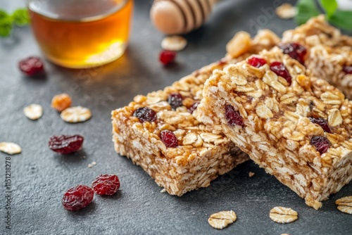 Honey Granola Bars: A Healthy and Delicious Snack photo