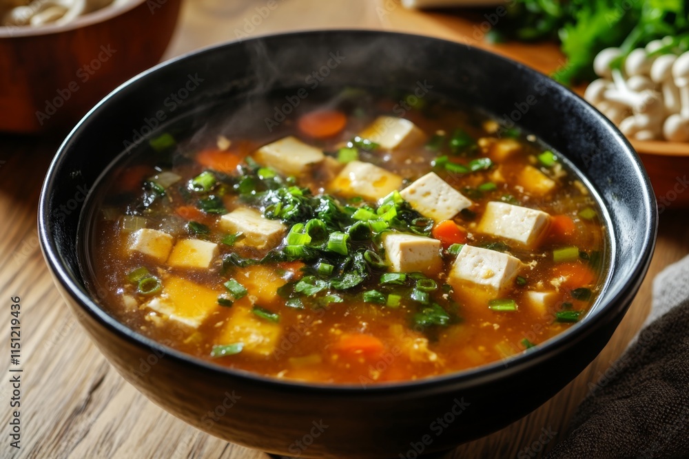 Hearty Tofu Soup: A Flavorful and Nutritious Dish Hearty Tofu Soup: A Flavorful and Nutritious Dish