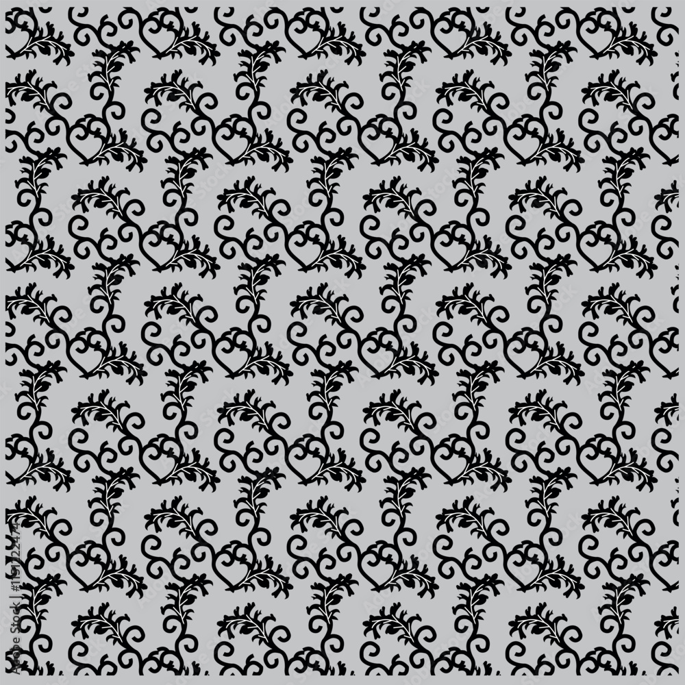 Obraz premium seamless floral pattern