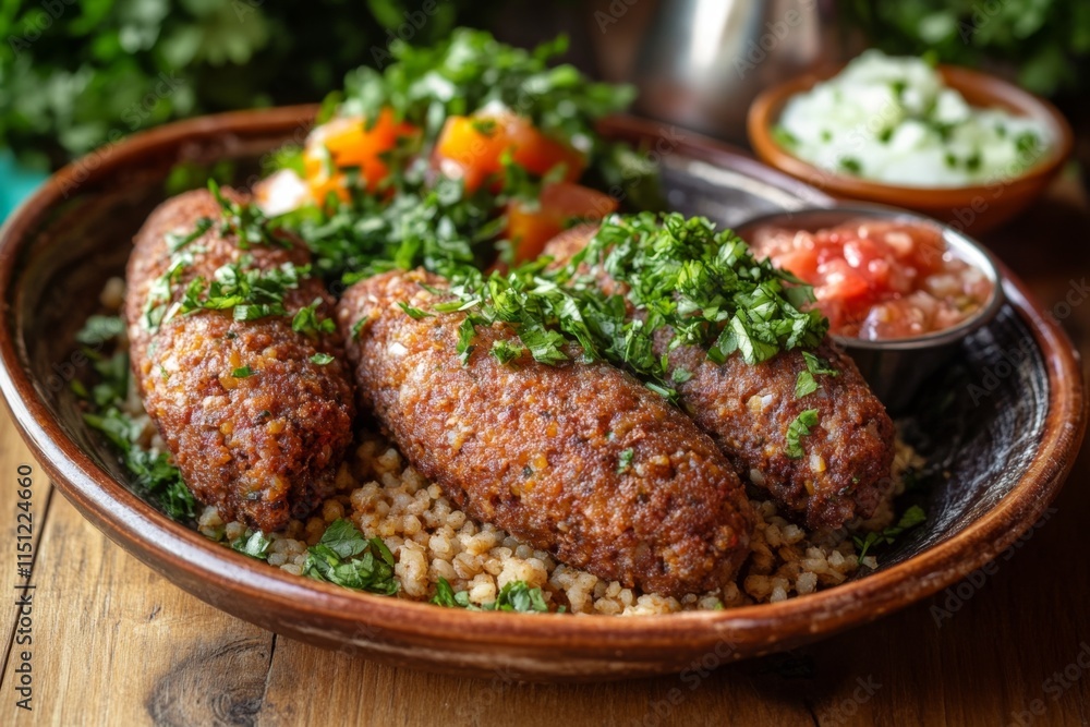 Delicious Middle Eastern Meatballs with Rice Delicious Middle Eastern Meatballs with Rice