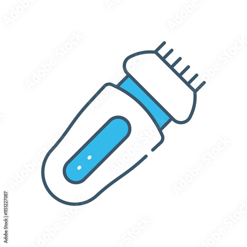 Beard trimmer vector icon