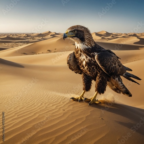 bird in the desert