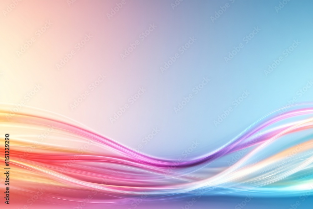 Abstract colorful waves creating a smooth gradient background. Abstract colorful waves creating a smooth gradient background.