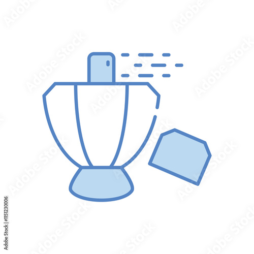 Aftershave bottle vector icon