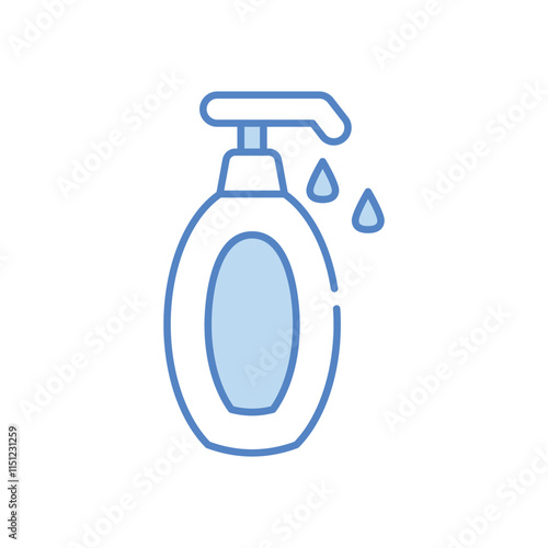 Body Lotion vector icon