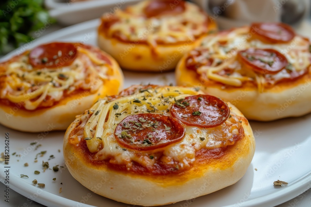 Mini Pepperoni Pizzas - A Quick & Easy Treat Mini Pepperoni Pizzas - A Quick & Easy Treat