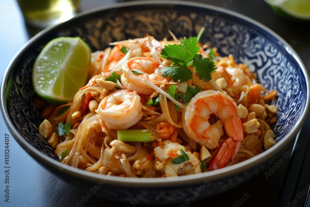 Scrumptious Thai Pad Thai with Shrimp Scrumptious Thai Pad Thai with Shrimp