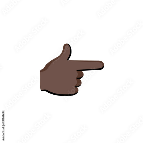 Pointing Right Emoji
