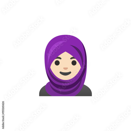 Woman in Hijab Emoji
