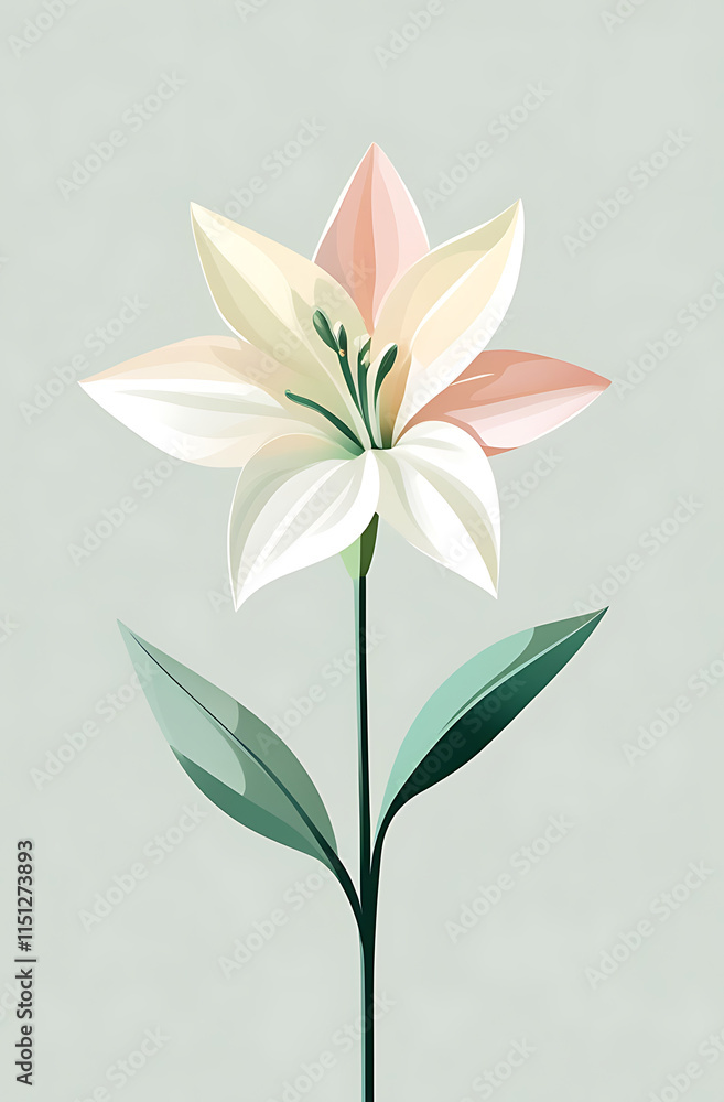 A beautiful vector art illustration of Alstroemerias flowers, showcasing their elegant petals and vibrant colors. Created with generative AI. A beautiful vector art illustration of Alstroemerias flowers, showcasing their elegant petals and vibrant colors. Created with generative AI.