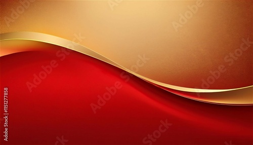 red background