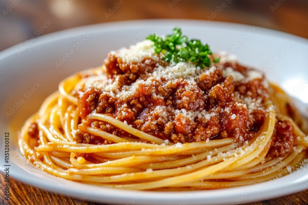 Hearty Italian Spaghetti with Meat Sauce Hearty Italian Spaghetti with Meat Sauce