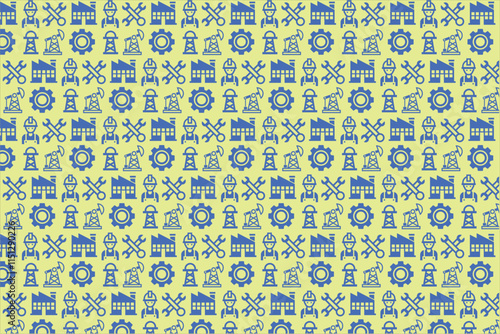 Minimalist pattern for industrial background