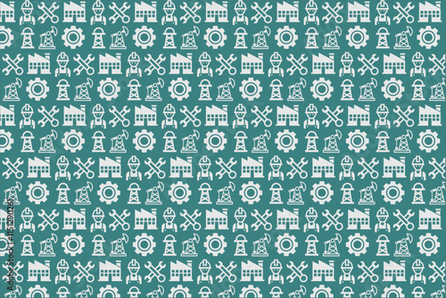 Minimalist pattern for industrial background