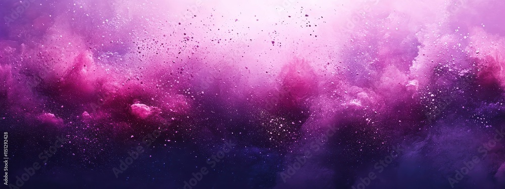 Obraz premium Watercolor background pink pattern color water purple paint abstract brush. Paper pink pastel watercolor background blue light stroke white sky soft watercolour splash bright wall art ombre effect art